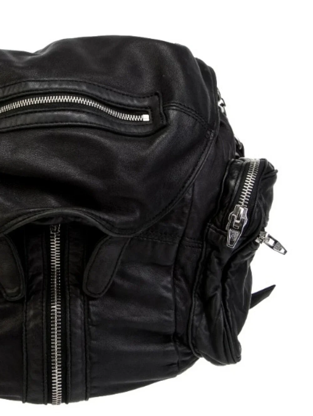 Alexander Wang Black Leather Marti Converible Backpack - Picture 5 of 15